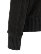 Giorgio Brato Aviator Jacket Black, view 4