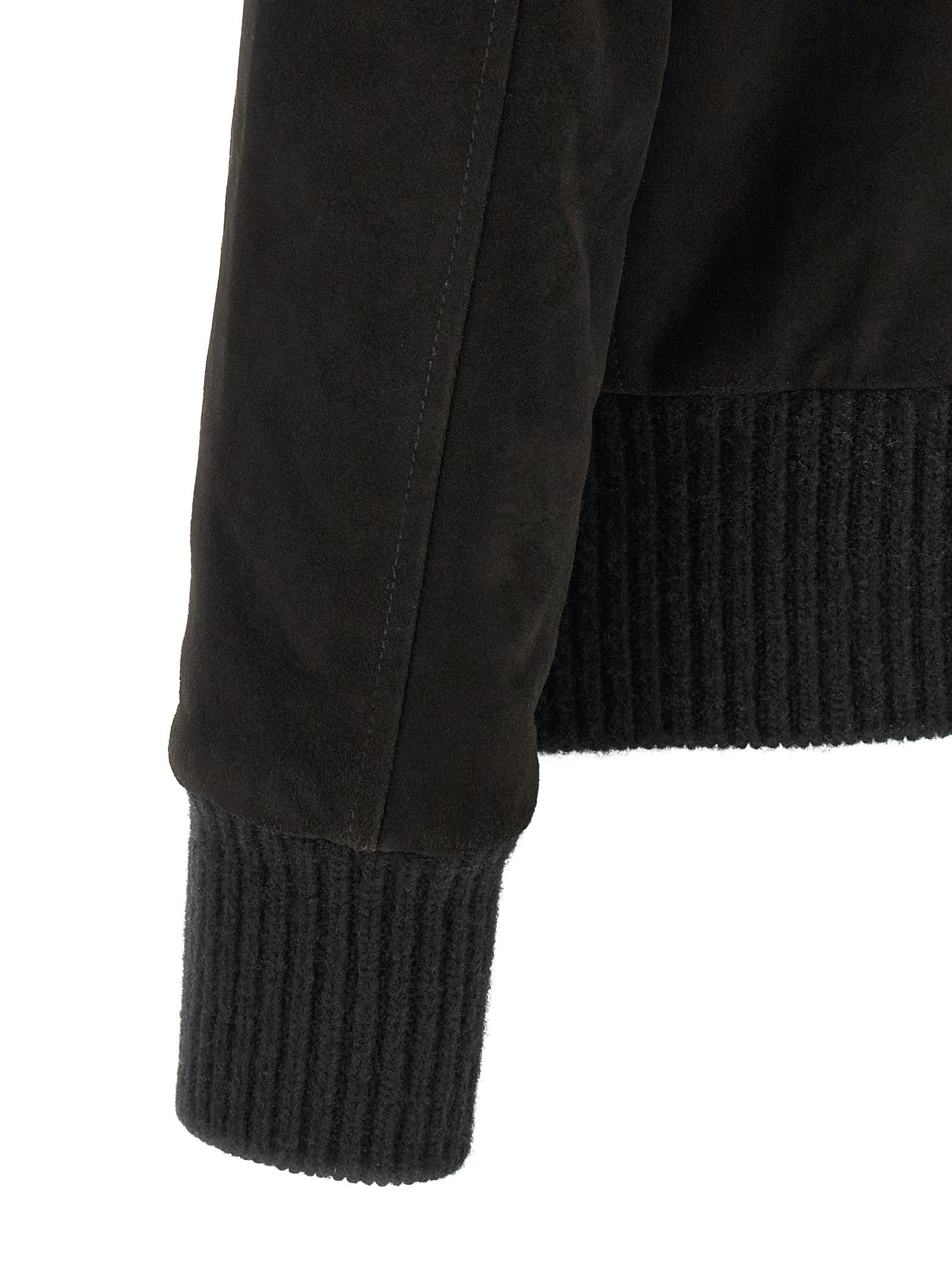Giorgio Brato Aviator Jacket Black