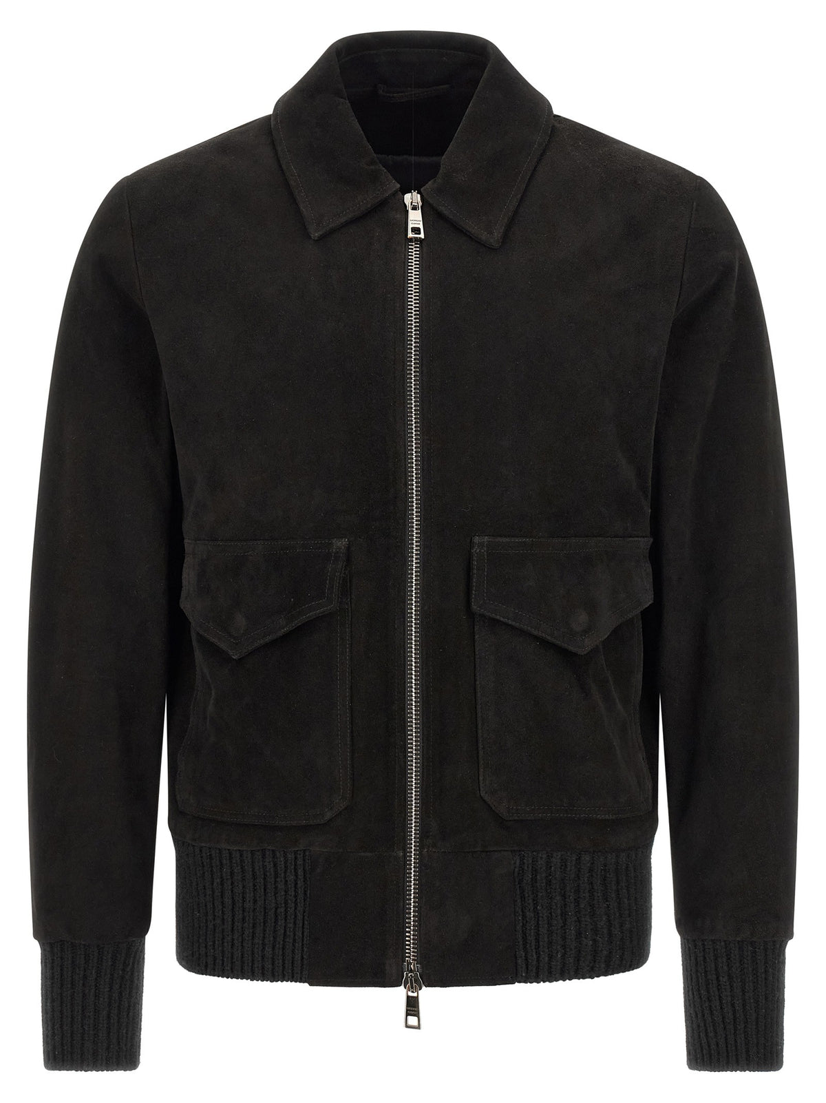 Giorgio Brato Aviator Jacket Black