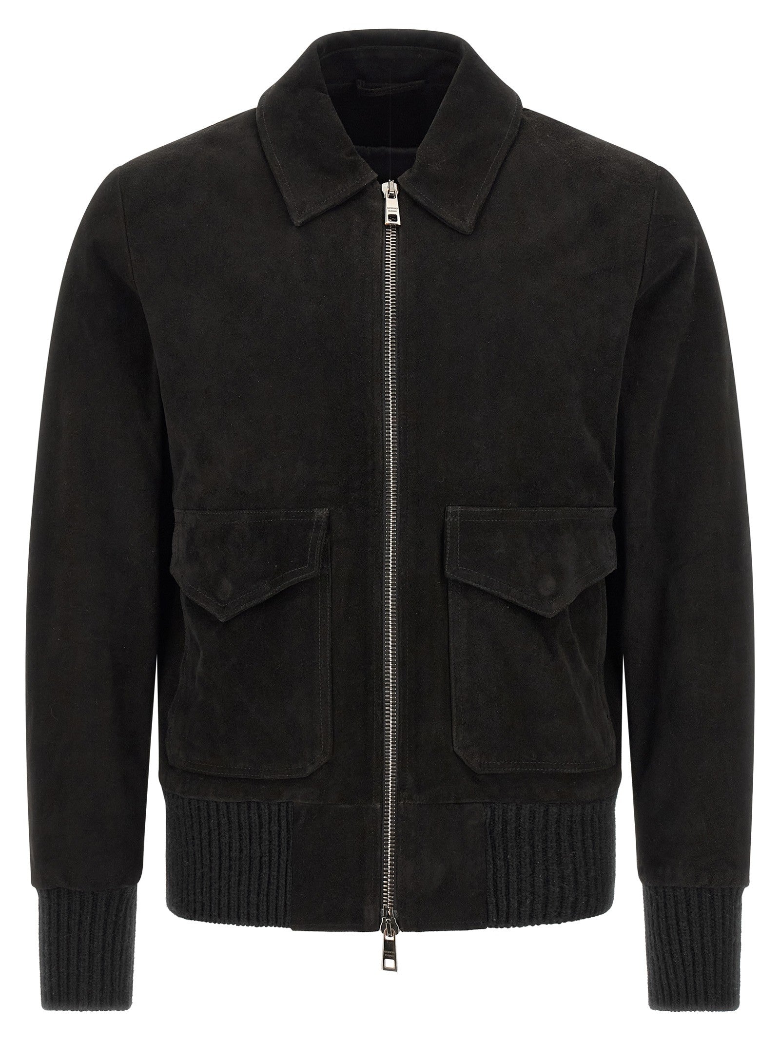 Giorgio Brato Aviator Jacket Black