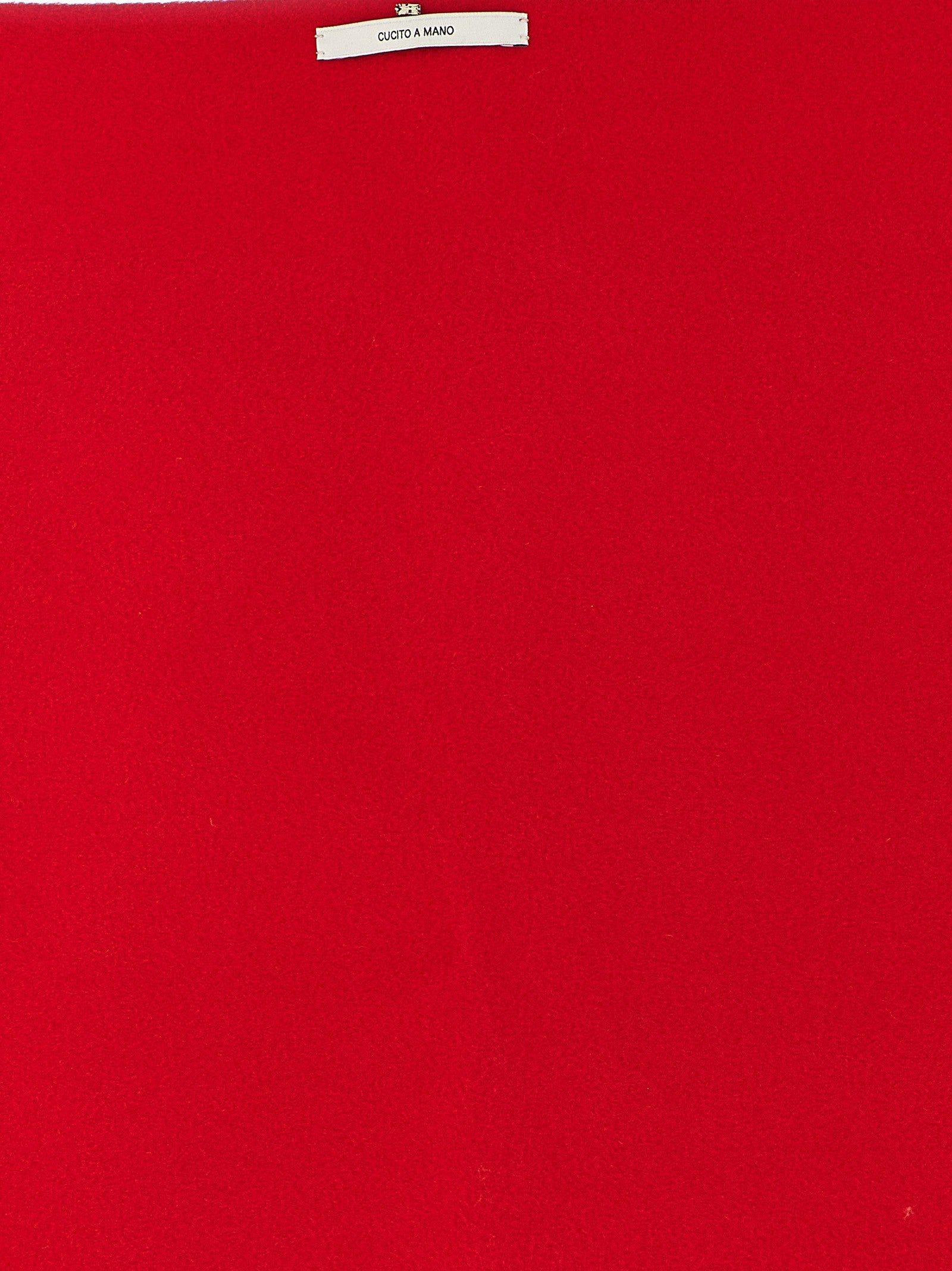 Sportmax Avocado Scarf Red