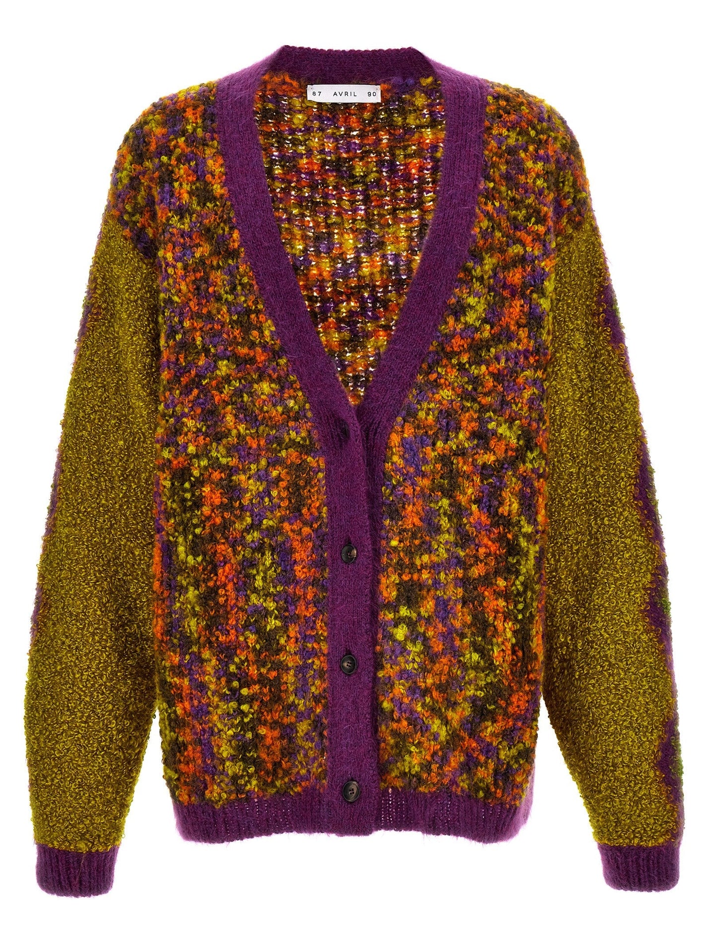 AVRIL8790 - AVRIL8790 - ’Blooming’ cardigan - Men’s Knitwear
