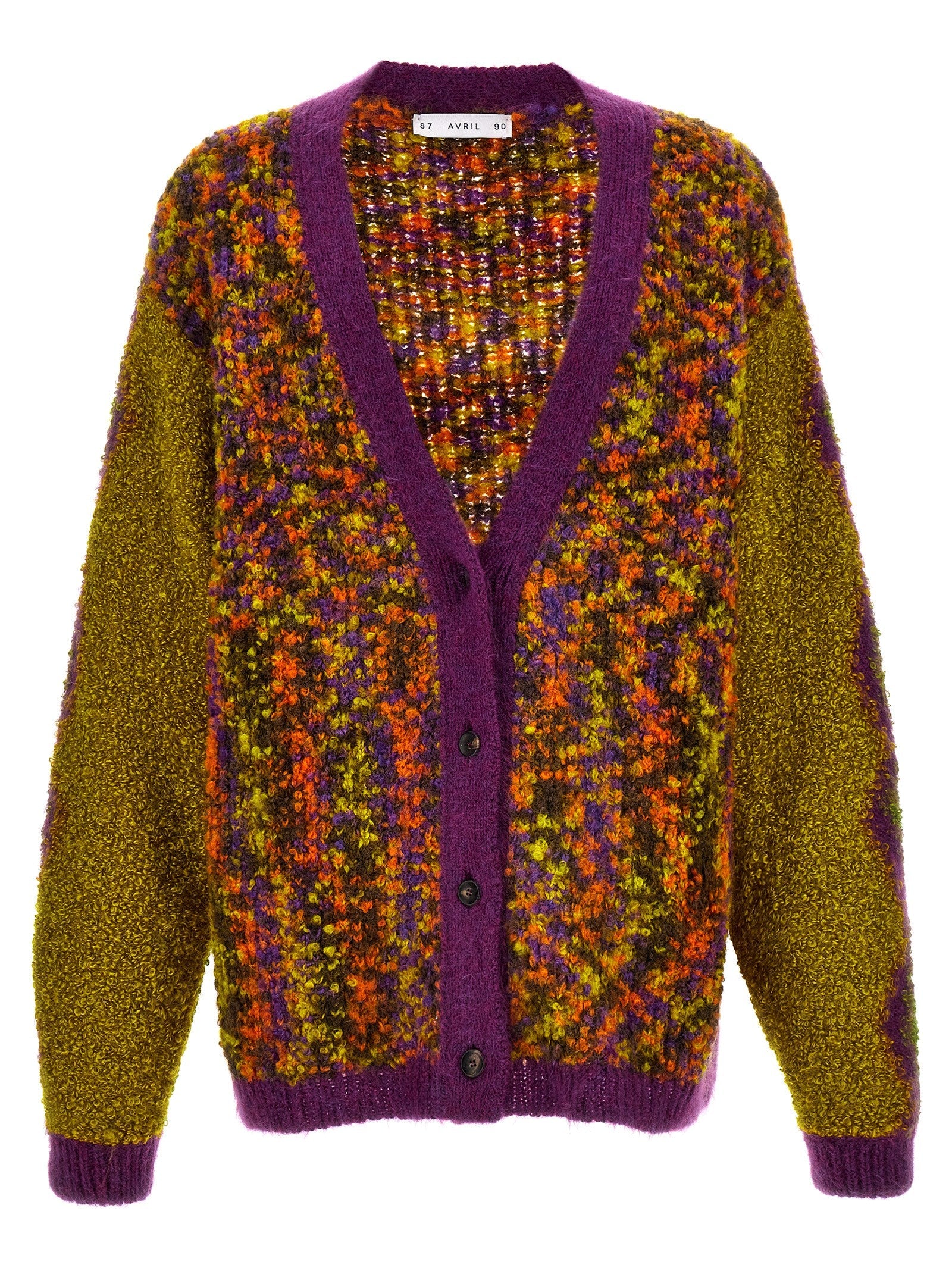 AVRIL8790 - AVRIL8790 - ’Blooming’ cardigan - Men’s Knitwear