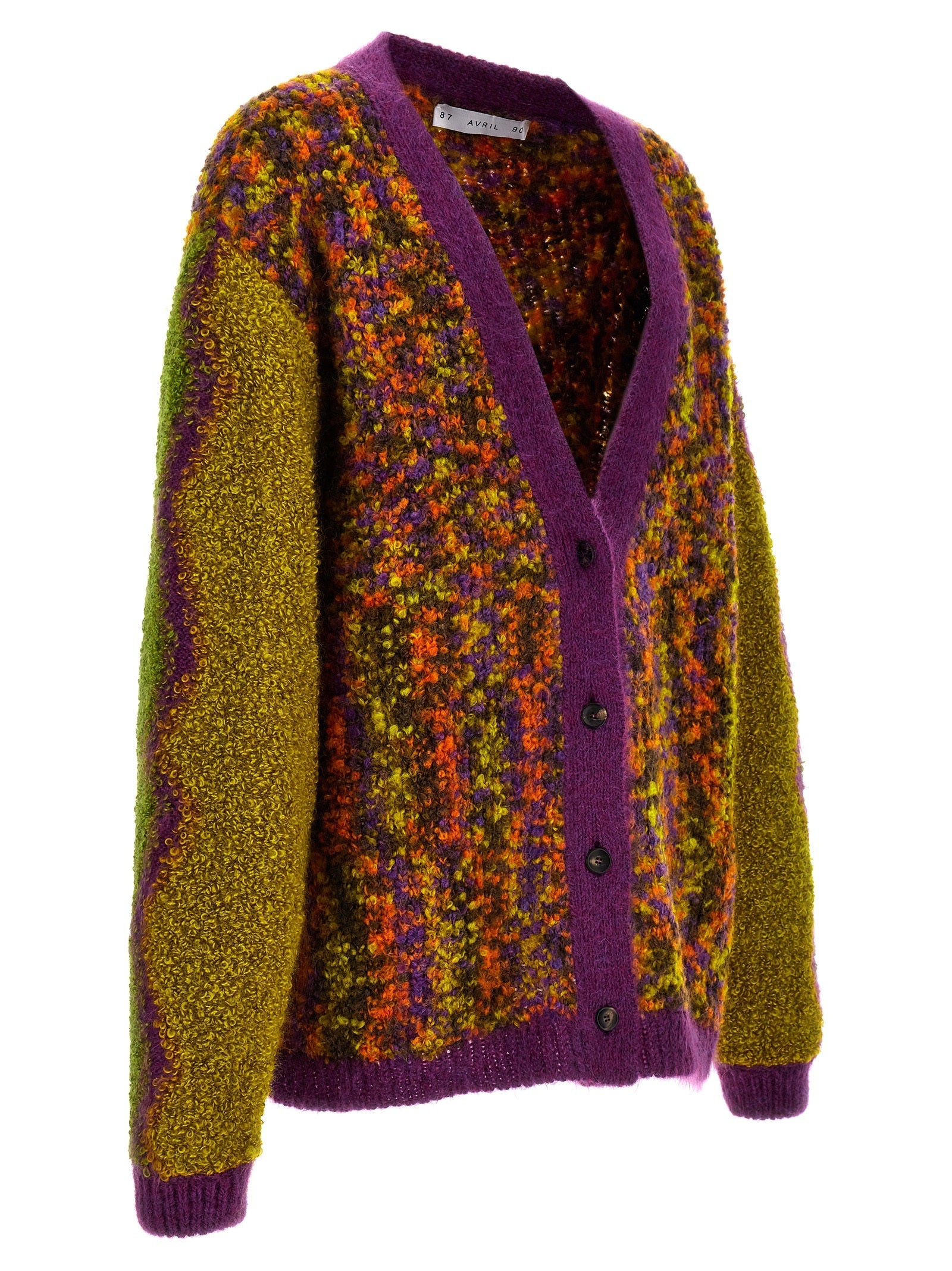 AVRIL8790 - AVRIL8790 - ’Blooming’ cardigan - Men’s Knitwear
