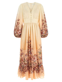 Zimmermann Awaken Dress Gold