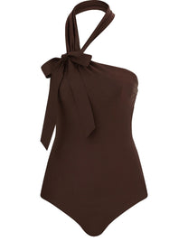 Zimmermann Women's Awaken One Piece Swimsuit Brown