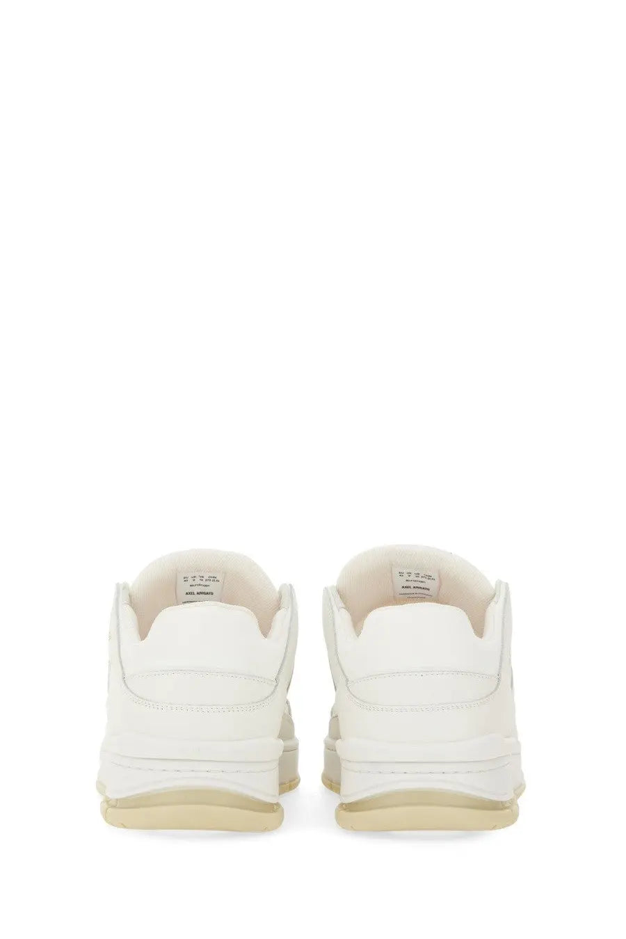 Axel Arigato men’s sneaker area white white leather sneakers with chunky sole and minimalist design