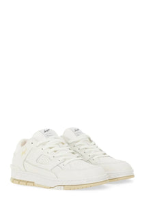 Axel Arigato men’s sneaker area white white leather sneakers with minimalist design and subtle beige sole accents