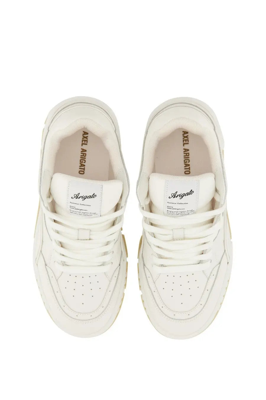 Axel Arigato women’s area LO sneaker white with clean minimalist design and subtle perforations on the toe box