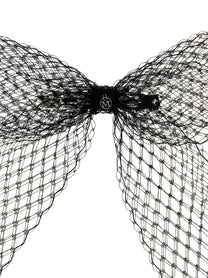 Maison Michel Aya Hair Clip Black