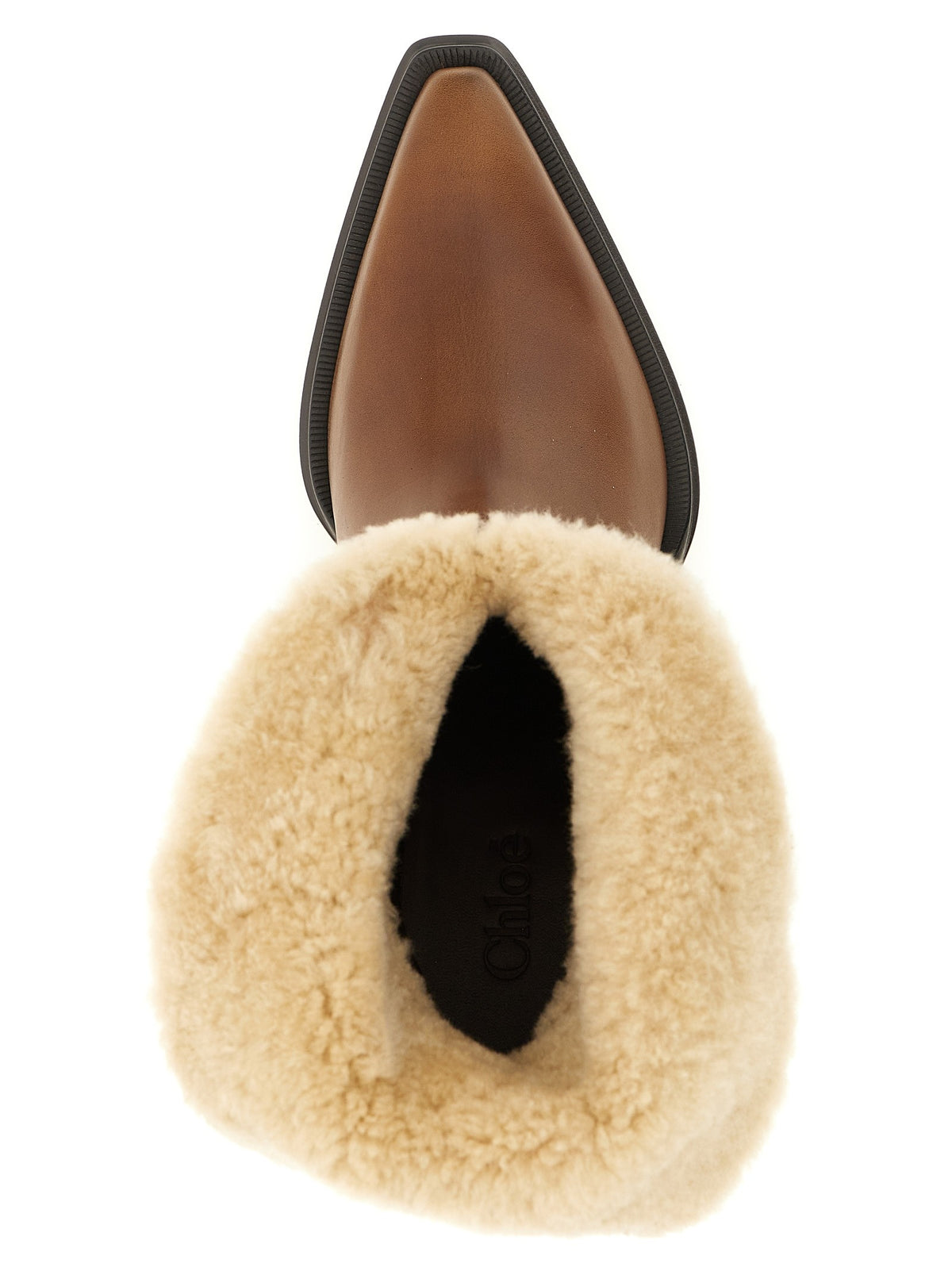 Chloé Azelan Ankle Boots Brown