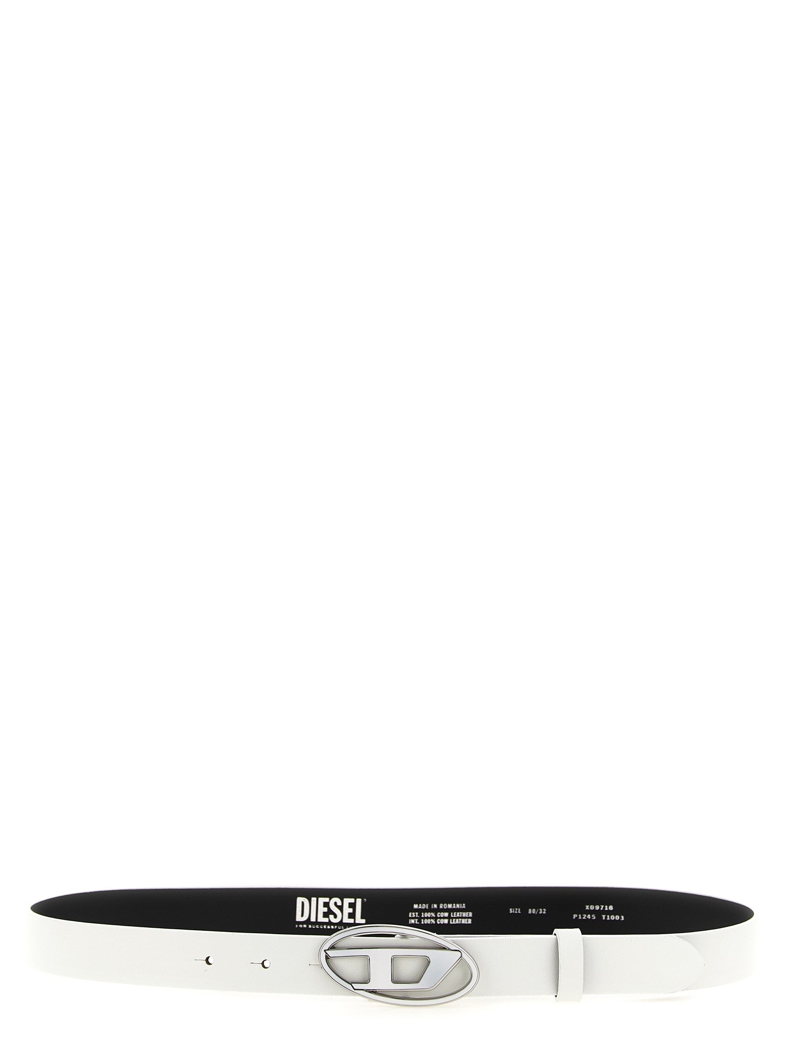 Diesel Belt White