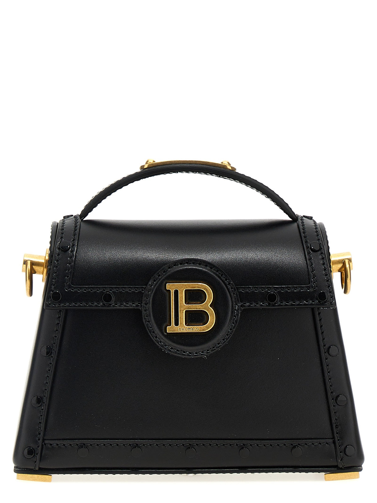 Balmain Buzz Dynasty Small Handbag Black