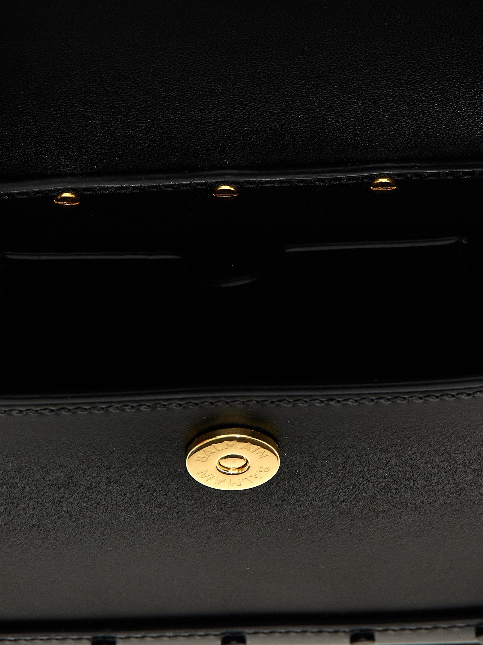 Balmain Buzz Dynasty Small Handbag Black