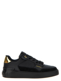 Balmain Court Flip Sneakers Black