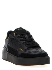 Balmain Court Flip Sneakers Black