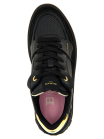 Balmain Court Flip Sneakers Black