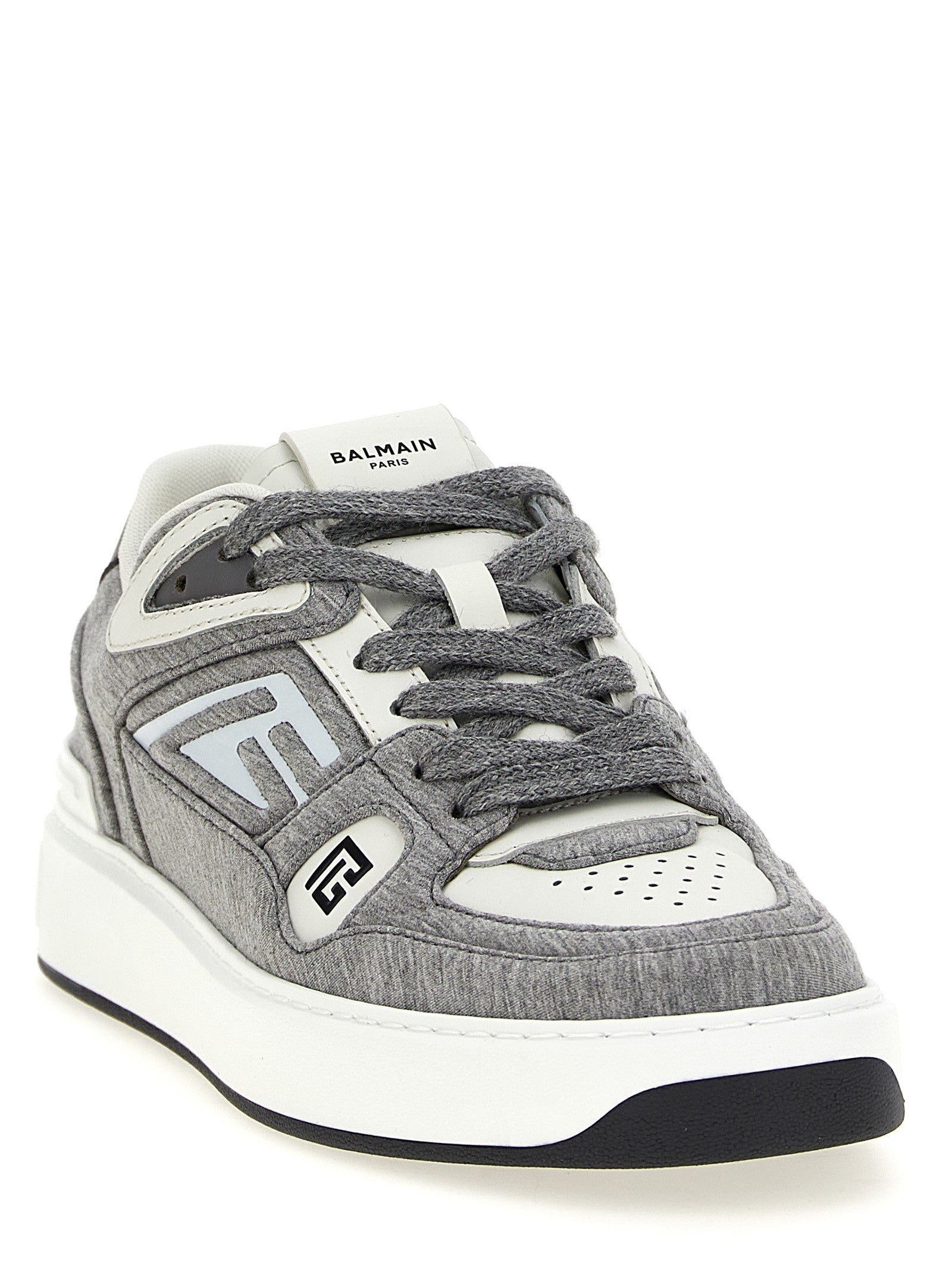 Balmain Court Skate Sneakers Gold