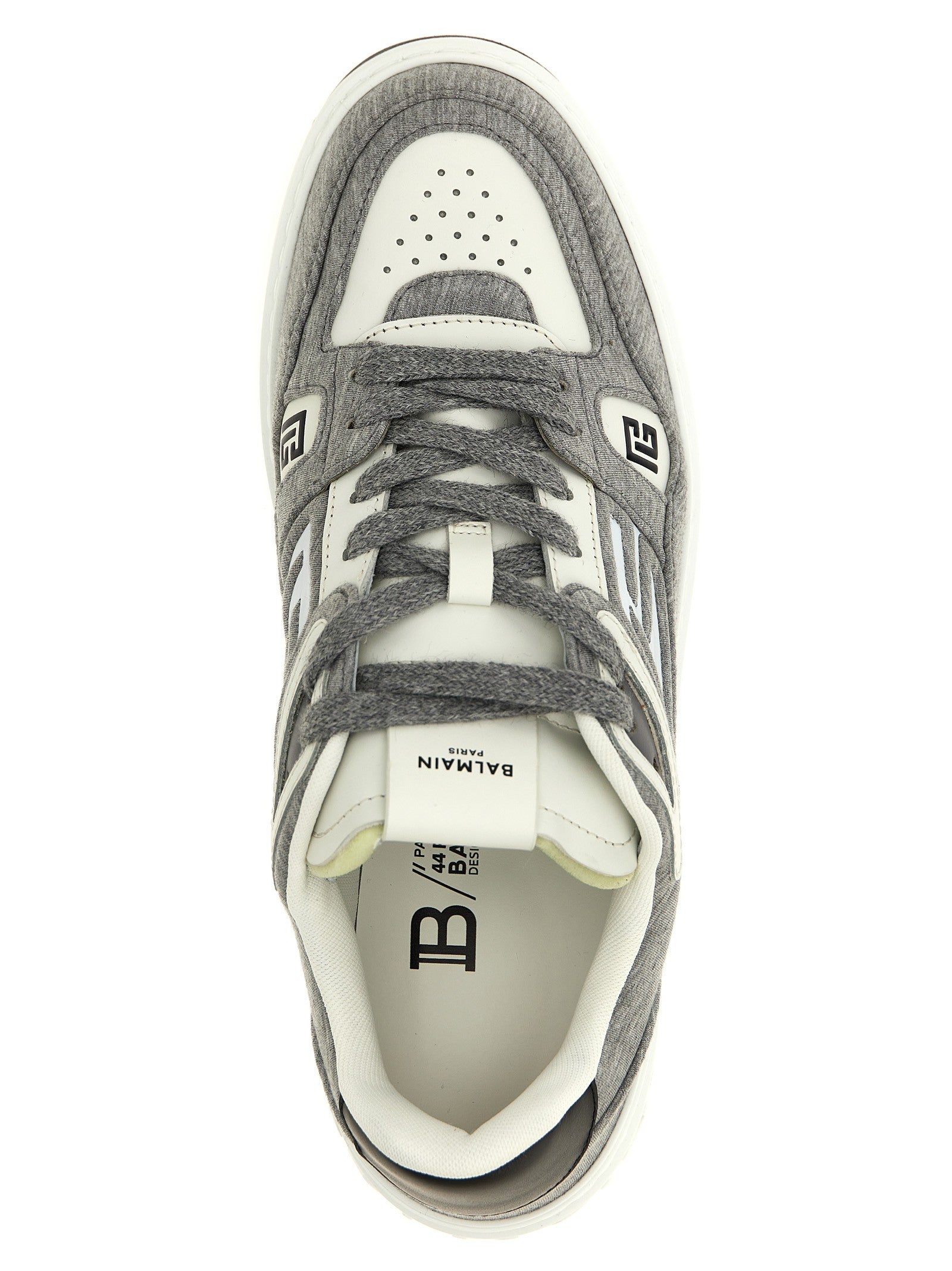 Balmain Court Skate Sneakers Gold