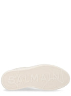 Balmain Men's Court Sneaker White, view 5