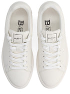 Balmain Men's Court Sneaker White, view 6