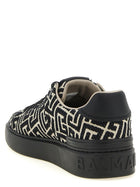Balmain Court Sneakers White, view 3