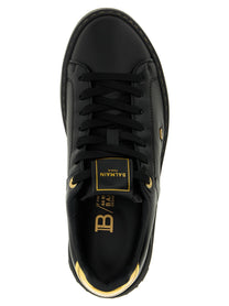 Balmain Court Sneakers Black