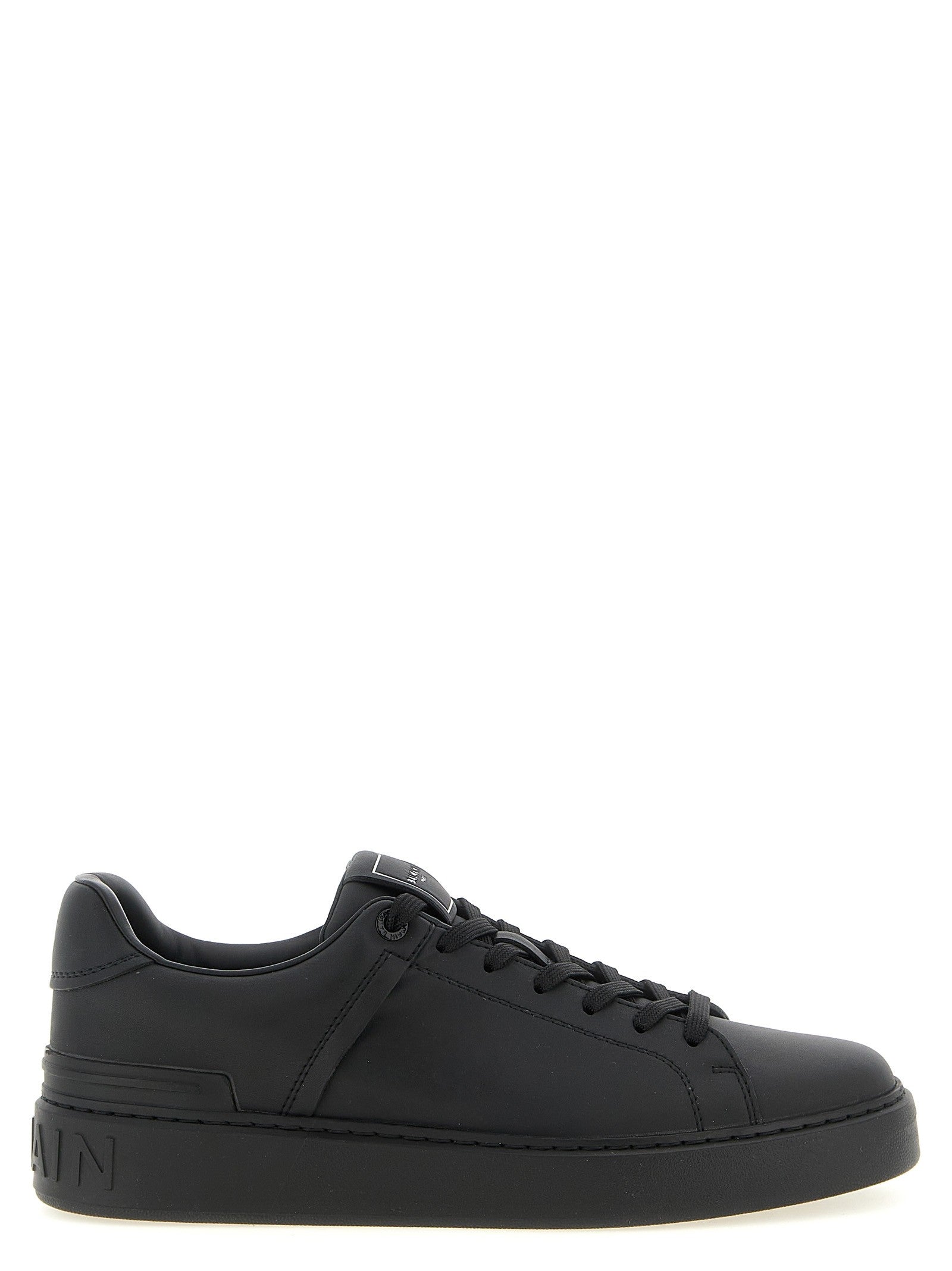 Balmain Court Sneakers Black