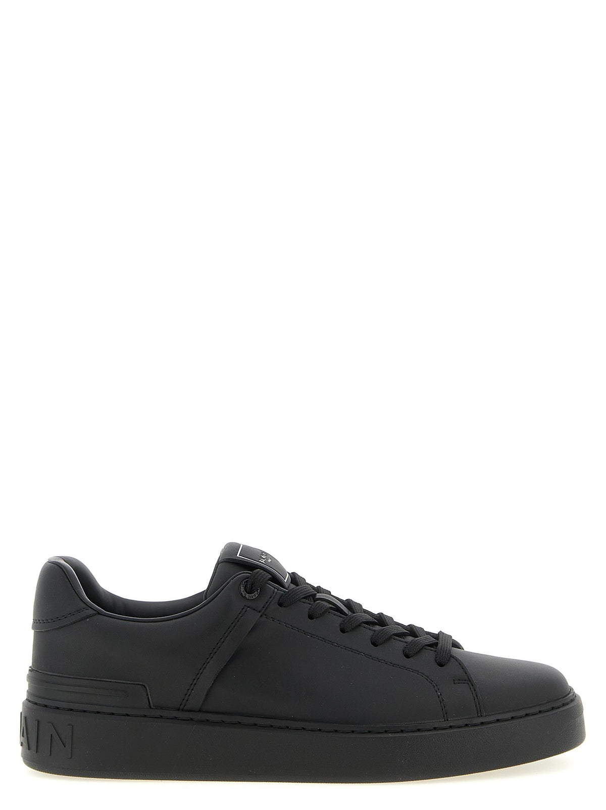 Balmain Court Sneakers Black