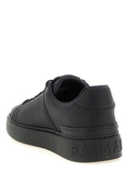 Balmain Court Sneakers Black, view 3