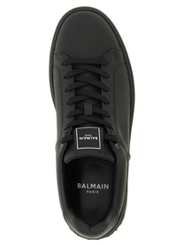 Balmain Court Sneakers Black