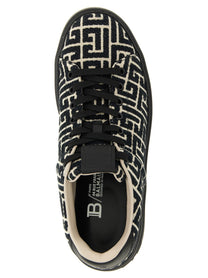 Balmain Court Sneakers Black