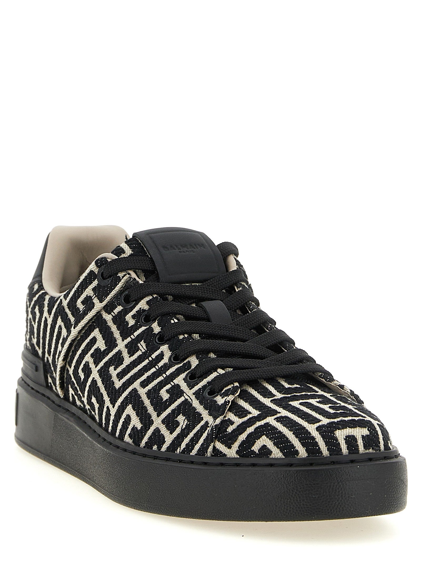 Balmain Court Sneakers White