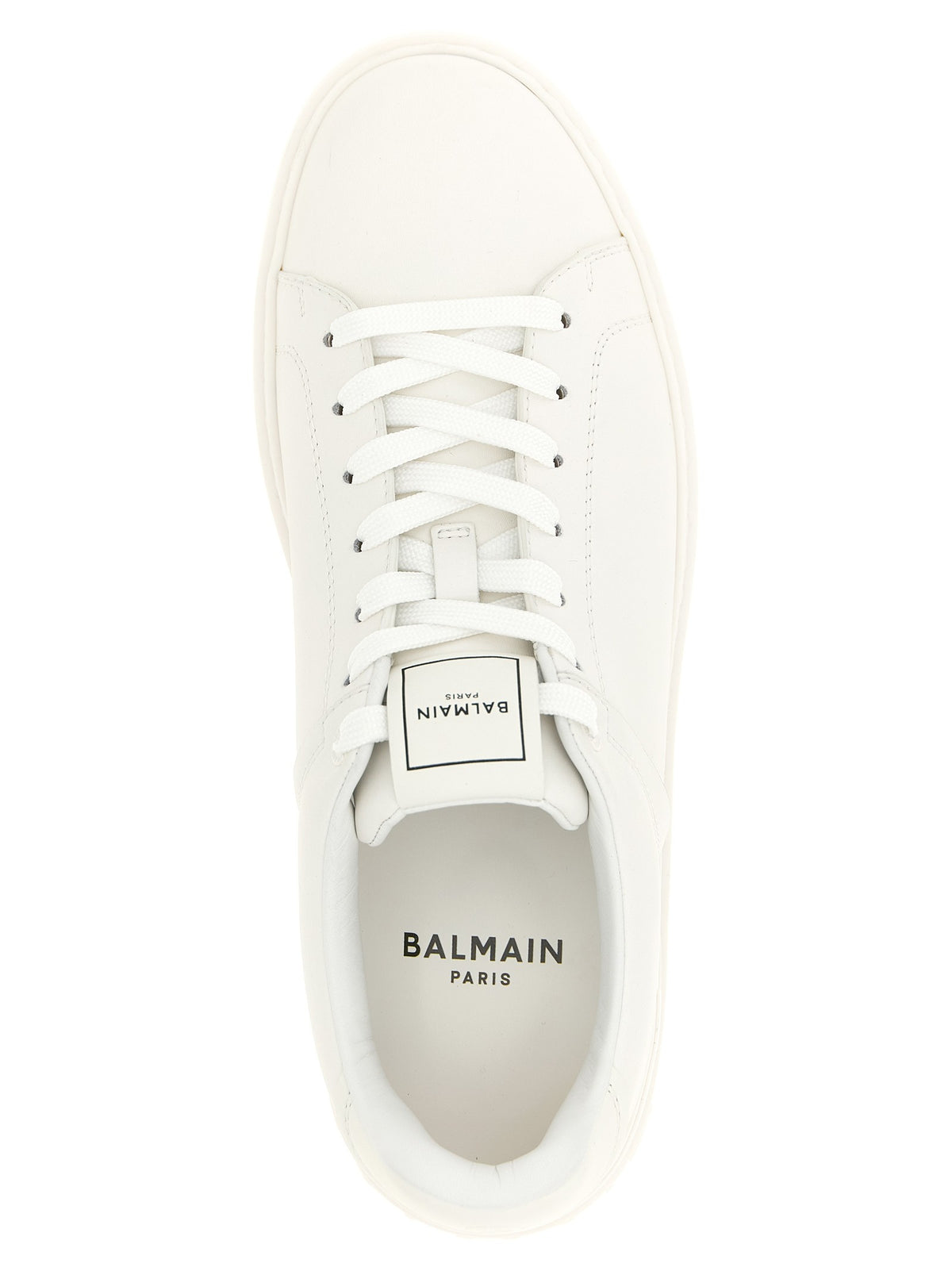 Balmain Court Sneakers White, view 4