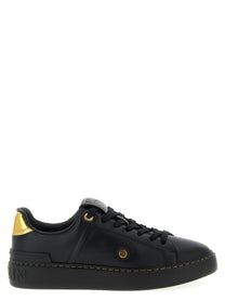 Balmain Court Sneakers Black