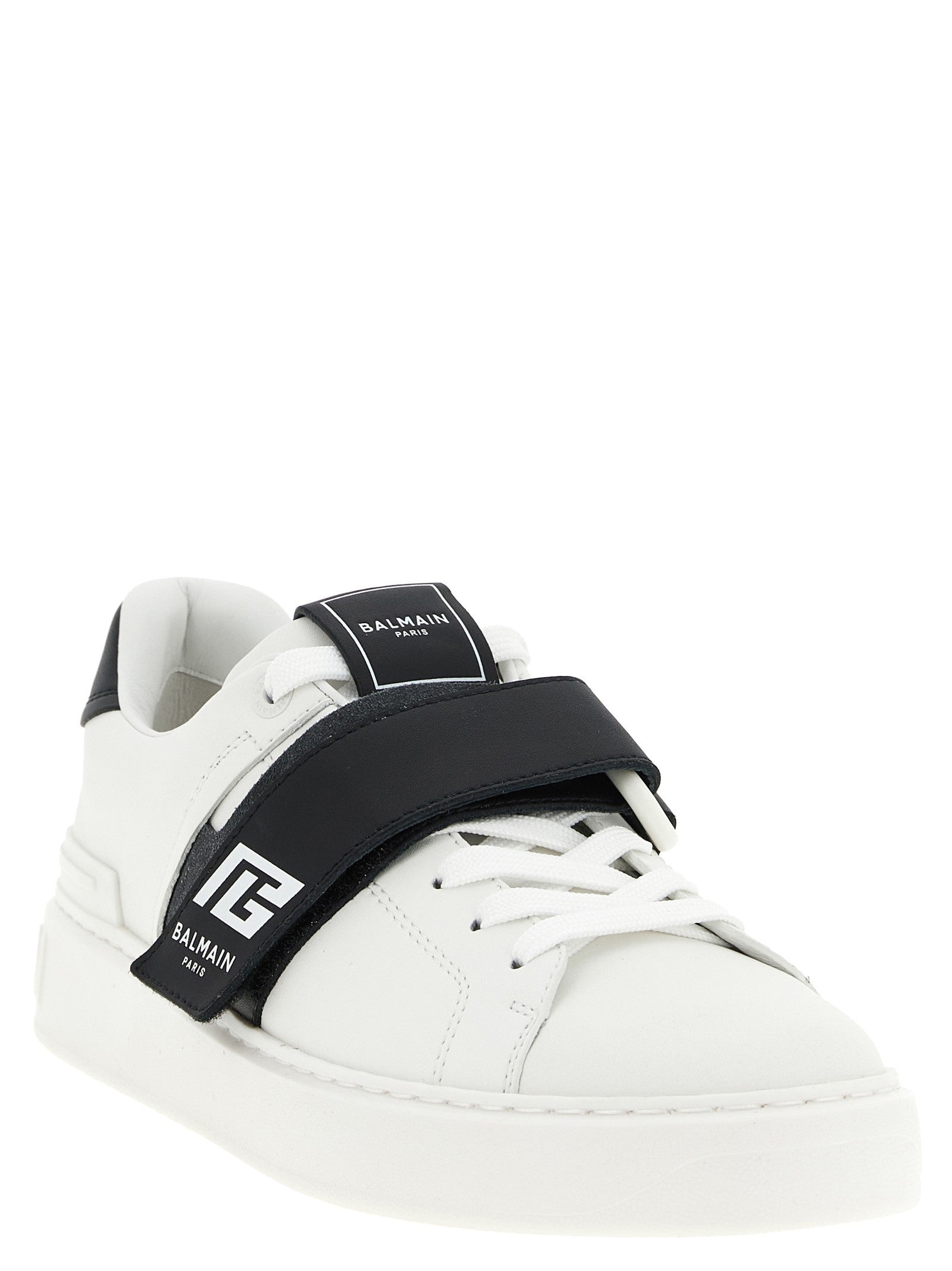 Balmain Court Sneakers White
