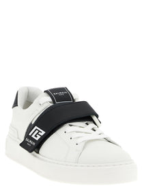 Balmain Court Sneakers White