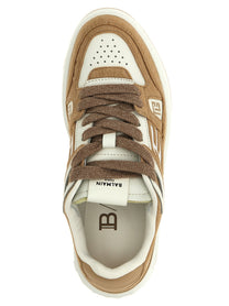 Balmain Court Sneakers Beige