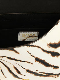 Ganni Kat Shoulder Bag Gold