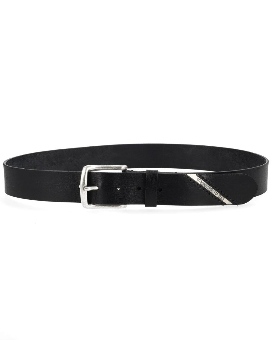 Diesel Men's Line Belt Black