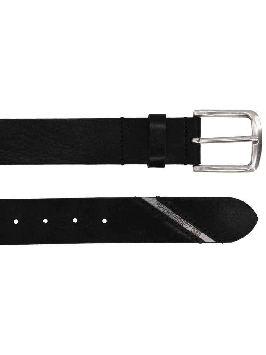 Diesel Men's Line Belt Black