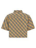 Burberry Shield Check Shirt Gold, view 2