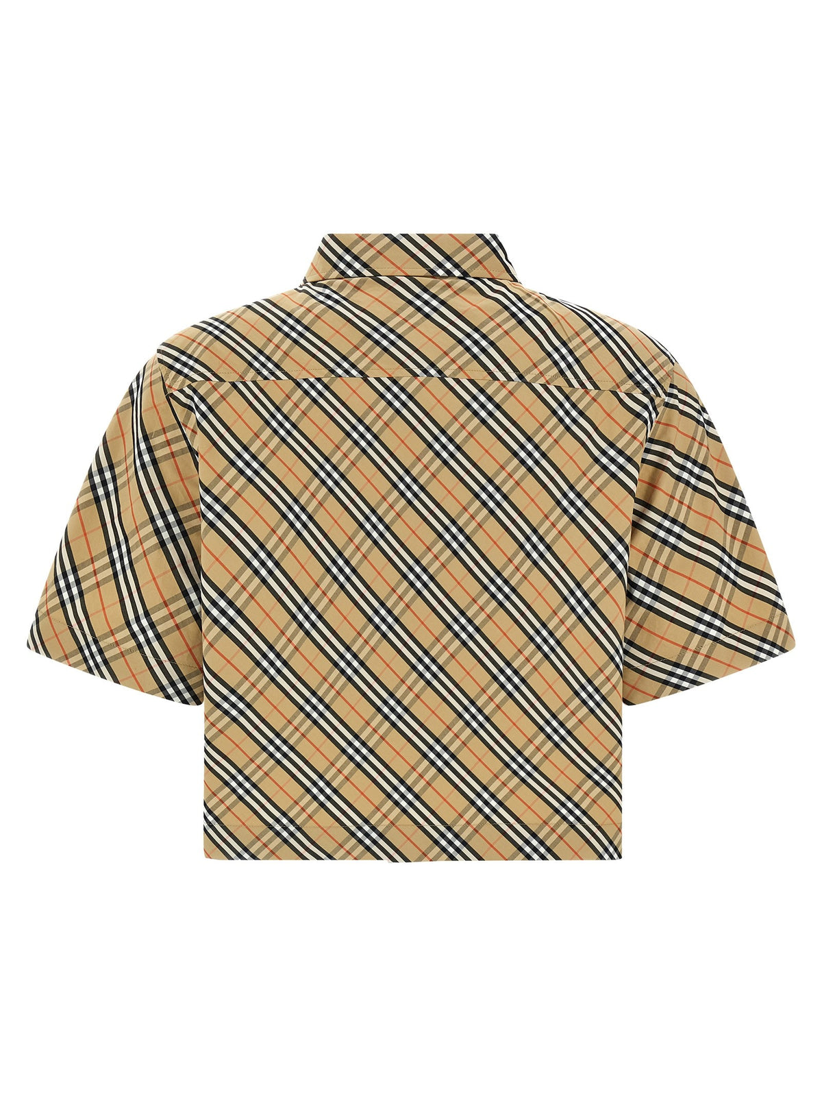 Burberry Shield Check Shirt Gold