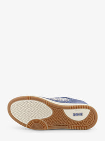 Dior Men's Uptown Dior Oblique Jacquard Fabric and Suede Sneakers Blue