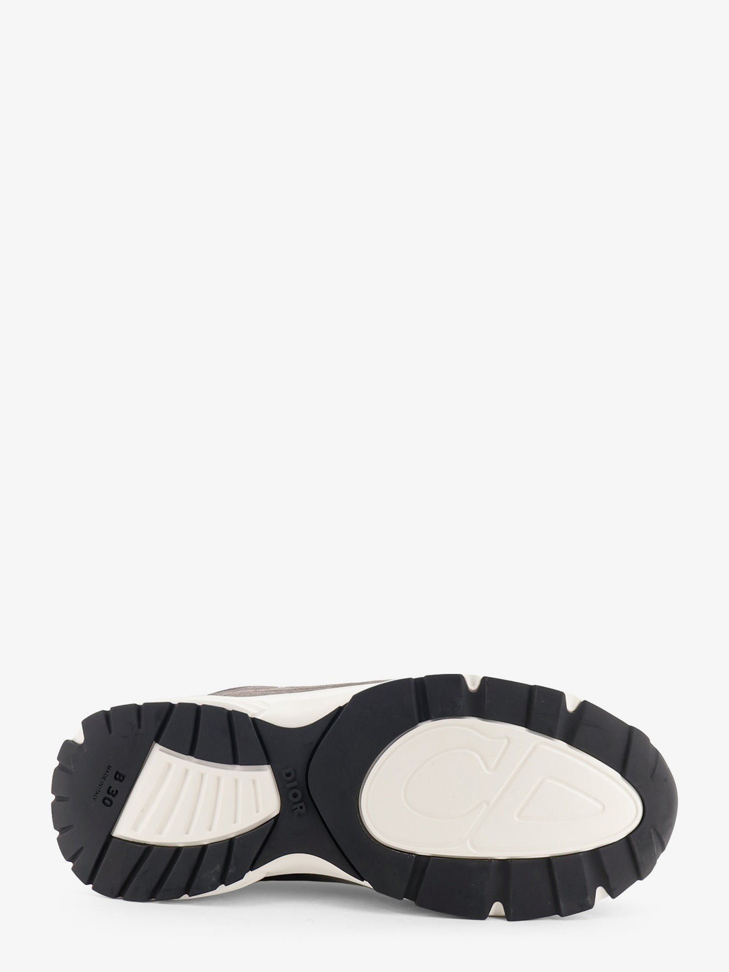 Dior Men's Countdown Sneaker in Suede and Technical Mesh Grey