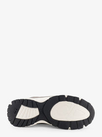 Dior Men's Countdown Sneaker in Suede and Technical Mesh Grey