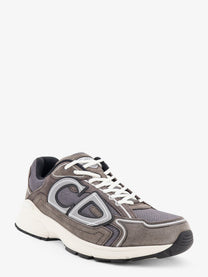 Dior Men's Countdown Sneaker in Suede and Technical Mesh Grey