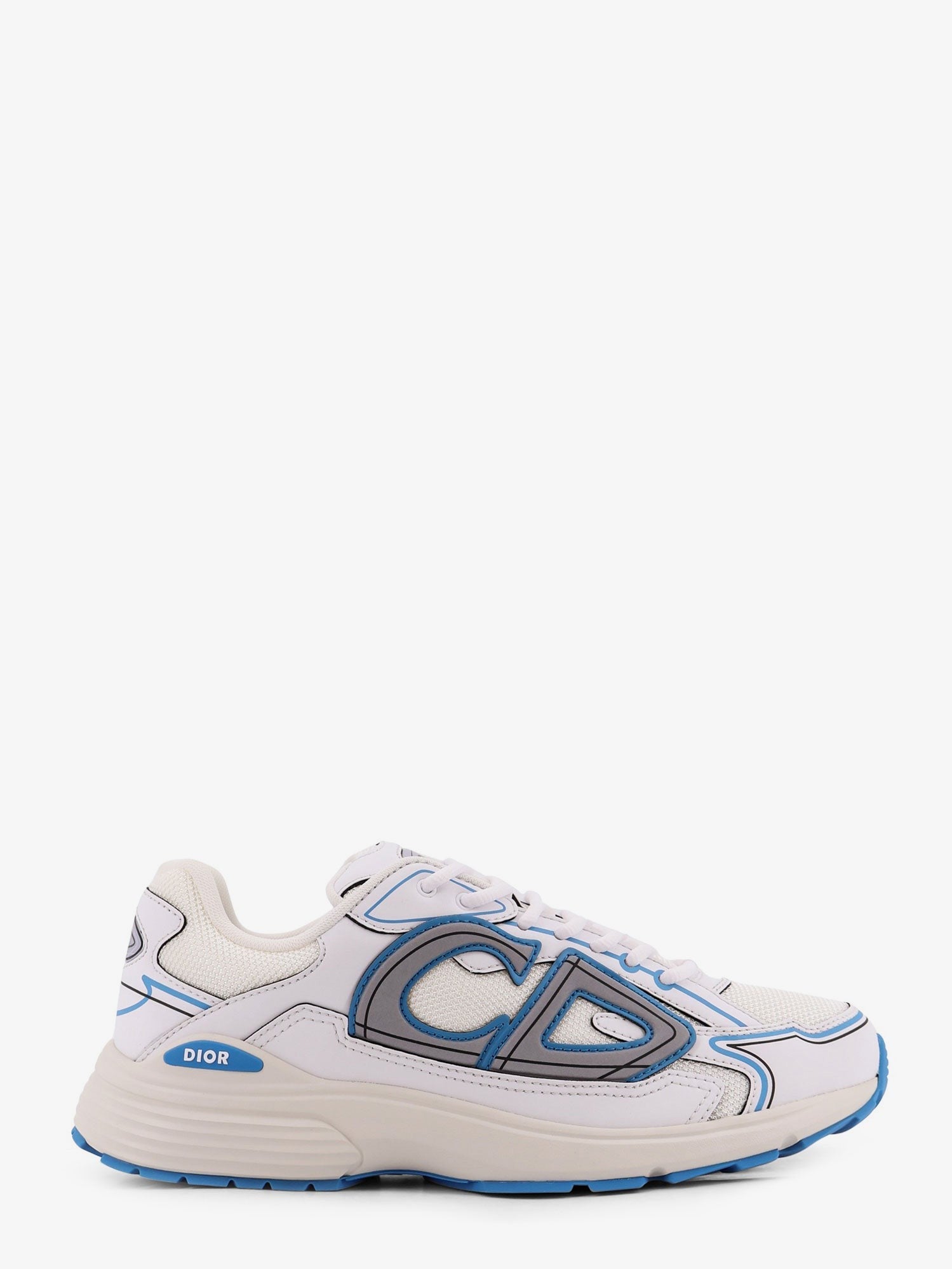 Dior Men's Mesh Sneakers White Dior