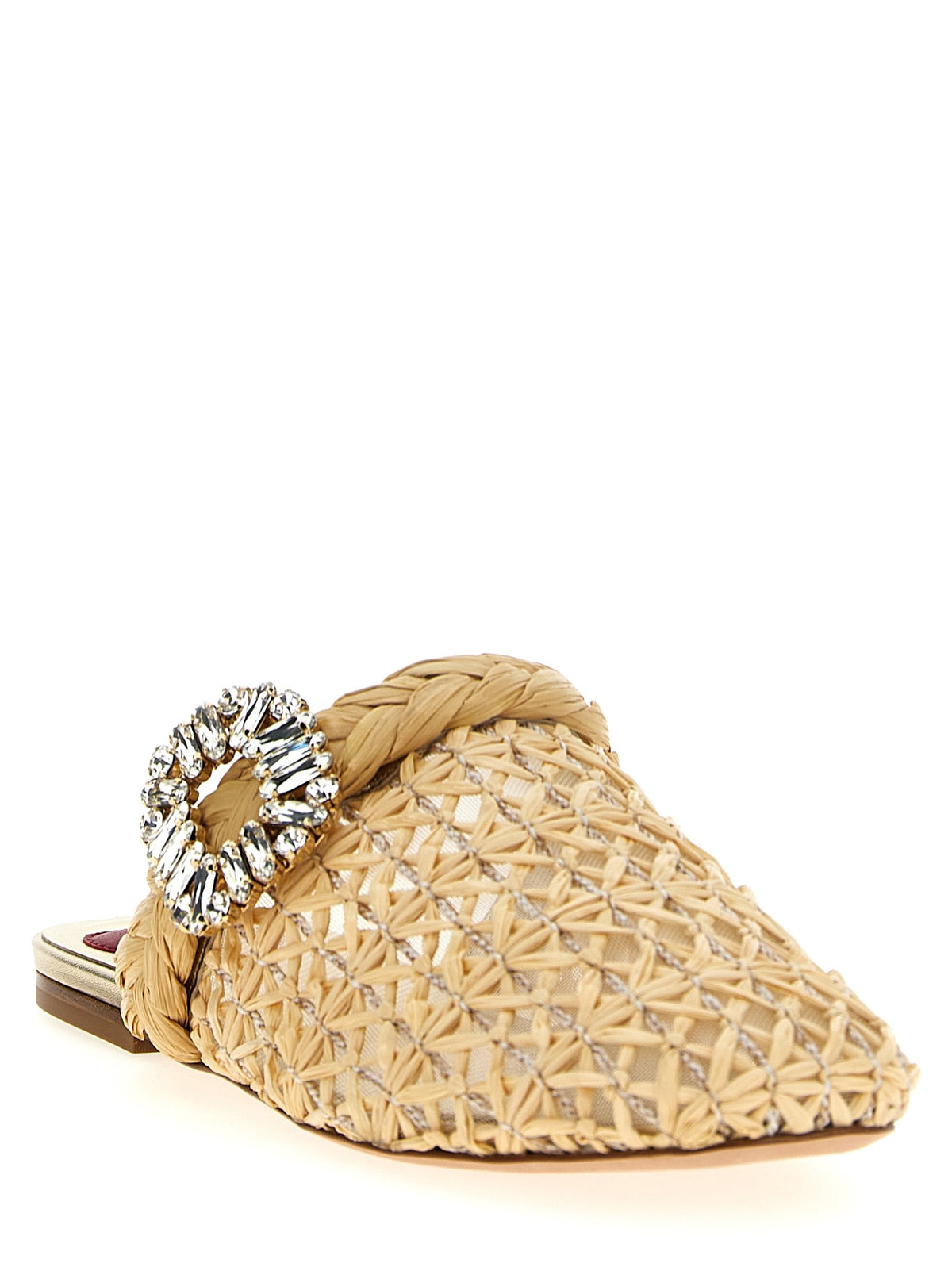 Roger Vivier Bab Viv Mules Beige, view 2