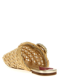 Roger Vivier Bab Viv Mules Beige